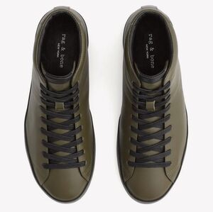 Rag & Bone 44.5 RB1 High Hightop Leather Shoes